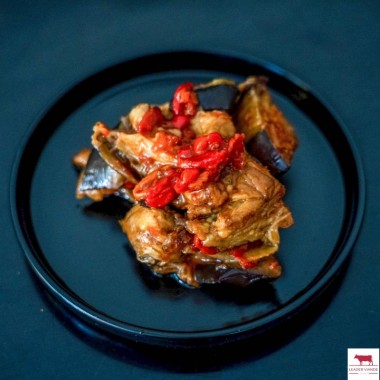 Salade d'aubergines et tomates