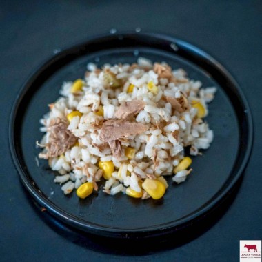 Salade de riz et maïs